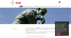 Desktop Screenshot of lpart.fr